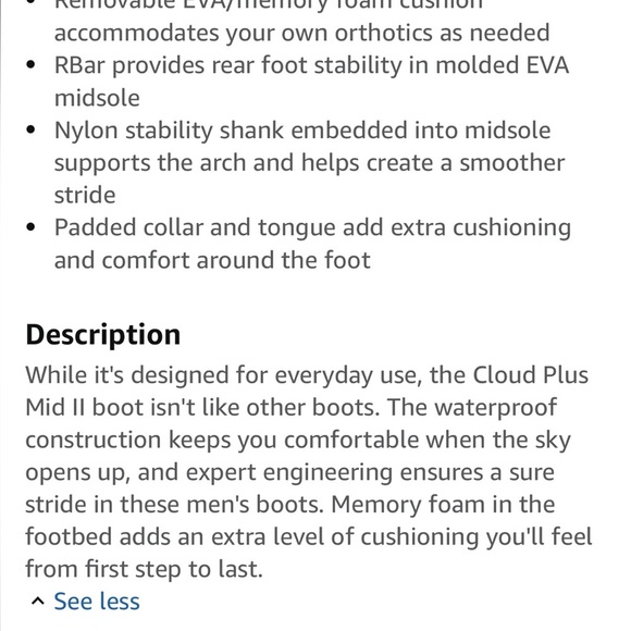 DUNHAM Men's Cloud Plus Mid II Waterproof Boot in Black Sz 9.5 - Picture 3 of 10